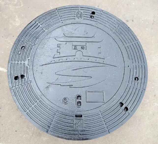 龙泉驿球墨铸铁井盖定制款展示
